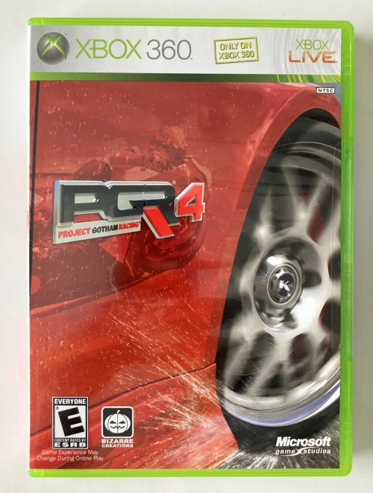 Project Gotham Racing 4 PGR 4 2007 Microsoft Xbox 360 complete Game CIB tested - Image 1 of 4