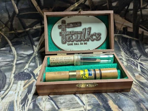 Faulk's Game Call-Vintage Duck & Goose Call in a Zebrawood Box #10 - Picture 1 of 2
