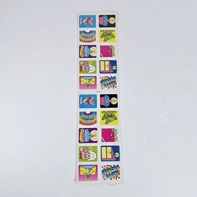 VINTAGE TEACHER HAPPY BIRTHDAY REWARD STICKERS NEW PACKAGE 3 SHEETS 60 STICKERS - Image 1 of 4