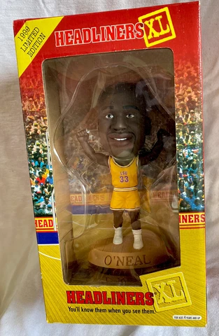 SHAQUILLE O’NEAL LSU TIGERS 1999 Corinthian HEADLINERS XL COA w/ Facsimile Sig Cover