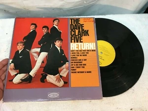 The Dave Clark Five - Return! - LP Vinyl Record Very Good +Free Shipping - Picture 1 of 2