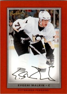 2006-07 Beehive Red Facsimile Signatures #144 Evgeni Malkin - NM-MT