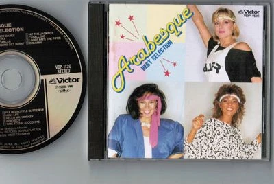 ARABESQUE Best Selection JAPAN CD VDP-1130 PS BOOKLET 1986 issue 3200JPY Sandra - Image 1 of 4