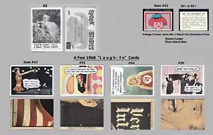 NEW PRICE, UPICK '60s & UP Misc. NON-SPORTS Cards, $1.00-1.10 +1 time S&H- $0.30 - Picture 1 of 3