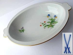 Meissen Schale Blumen handbemalt 1. Wahl G691 - Picture 1 of 13