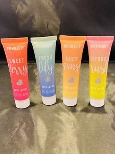 #BFFBEAUTY Lozione Corpo 2 Fl Oz Lotto di 4 Agrumi Mango Bacche Giglio Viaggio Nuovo - Foto 1 di 6