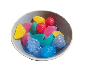 Plastic Summer Fruit Shaped Reusable Ice Cubes - Picture 1 of 2