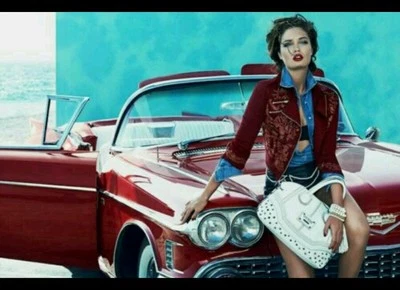 Chaqueta de Motociclista GUESS Dragon Embellecida Denim TALLA XS Foto 1 de 4