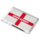 Fridge Magnet - Grub Street - St George Cross/England Flag