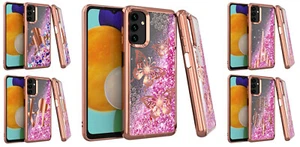 Tempered Glass /Liquid Motion Cover Phone Case For Samsung Galaxy A13 5G S136DL - Picture 1 of 6
