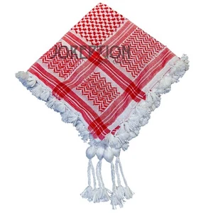 Bidouin Unisex Jordanian Royal traditional Middle Eastern Shemagh, Keffiyeh شماغ - Picture 1 of 7