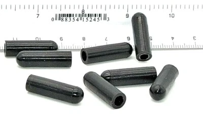 ALLTRADE SUPPLY INC 1/4" ID Hi Temp Silicone Vacuum Caps, Blanking Caps, Masking Caps, Tubing Caps