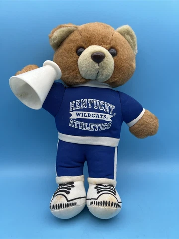 Kentucky Wildcats Plush Stuffed Animal Bear Vintage Football Athletic Basketball Cover