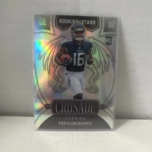 2022 Panini Rookies & Stars Treylon Burks Crusade Silver Prizm RC CR-19 Titans - Picture 1 of 4