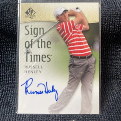 Carl Pettersson Upper Deck SP Authentic Signed Auto Golf Card Signature Sign Tim Foto 1 de 2