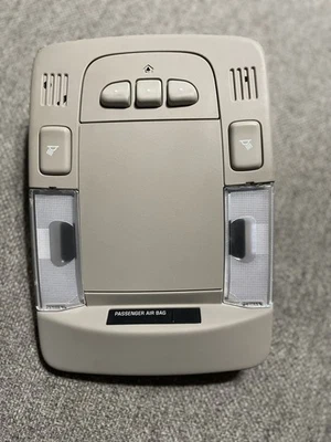 2006-2008 凯迪拉克 DTS 头顶控制台圆顶地图灯 Homelink 天窗页岩 — 第 1/4 张图片