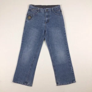 Disney Store Jeans kid size 7x  - Dragon Embroidery on back pockets - Picture 1 of 10