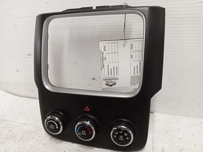 68186217AC Temperature Climate Control w/Dash Bezel from 2014 RAM 1500 12151458 - Image 1 of 4