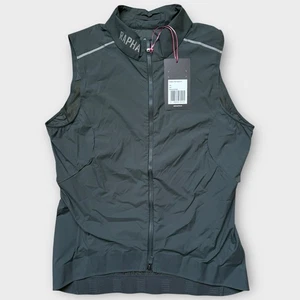 Rapha Women's Pro Team Cycling Gilet Dark Grey/Silver BNWT Size Medium - Picture 1 of 5