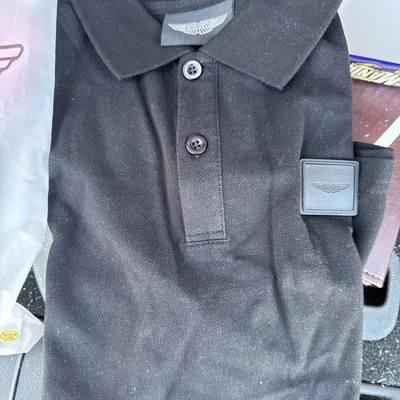 Camisa Polo Hackett Aston Martin Racing Damas Negra Mediana $99 Foto 1 de 4