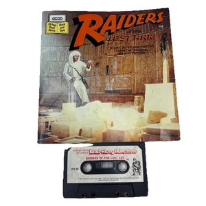 Raiders Of The Lost Ark Walt Disney See Hear Read Books & Cassette - Picture 1 of 5
