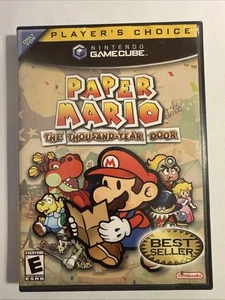 Paper Mario: The Thousand-Year Door (1000 Year)(Nintendo Gamecube) CIB Complete - Picture 1 of 7