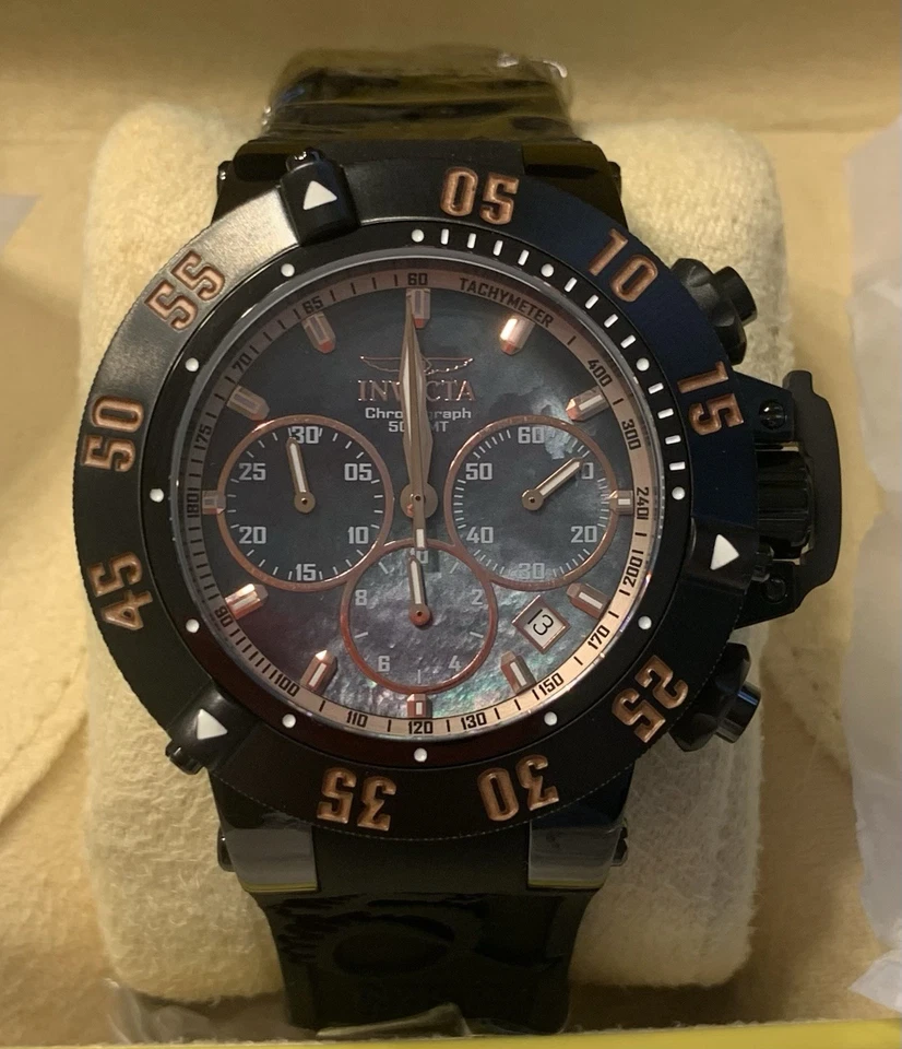 Reloj Invicta Subaqua Noma III para hombre cronógrafo esfera MOP 22921 NUEVO EN CAJA AGOTADO Foto 1 de 4