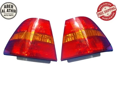 雷克萨斯 LS430 尾灯左右套装适合 2001 - 2003 年原始设备制造商二手 — 第 1/4 张图片