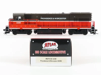 HO Scale Atlas 8279 P&W Providence & Worcester U23B Diesel #2206 DCC ONLY  - Image 1 of 4