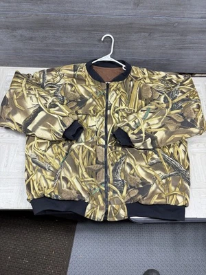 Chaqueta de Caza Herters 3XL Ventaja Humedales Camuflada Cremallera Nueva Stock Antiguo De Colección Acolchada Foto 1 de 4