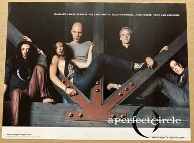 Tool A PERFECT CIRCLE Rare 2000 PROMO POSTER of Mer CD USA 24x18 NEVER DISPLAYED - Image 1 of 2