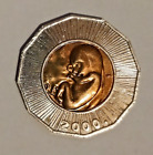 Croatia Coin 25 HRK Kuna Start of a new millennium 2000 Commemorative bimetallic