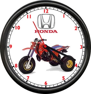 3 Wheeler Retro ATV Motorrad Sport Racing Reparatur Mechaniker Werkstatt Schild Wanduhr - Bild 1 von 1