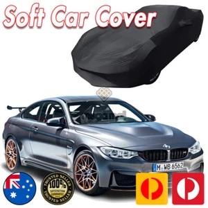Classic Car Cover Ultra For BMW M4 Soft Black Spandex - Picture 1 of 4