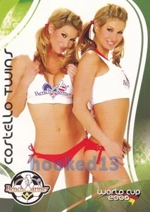2006 Bench Warmer World Cup Costello Twins "High" Card - Foto 1 di 2