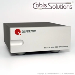 Cartucho de fono bobina móvil Quadratic Audio MC-1 transfomer SUT - Imagen 1 de 9