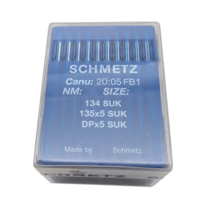 #DPX5 100 STÜCK SCHMETZ NÄHMASCHINENNADELN 135X5 135X7 DPX5 GRÖSSE WÄHLBAR - Bild 1 von 3