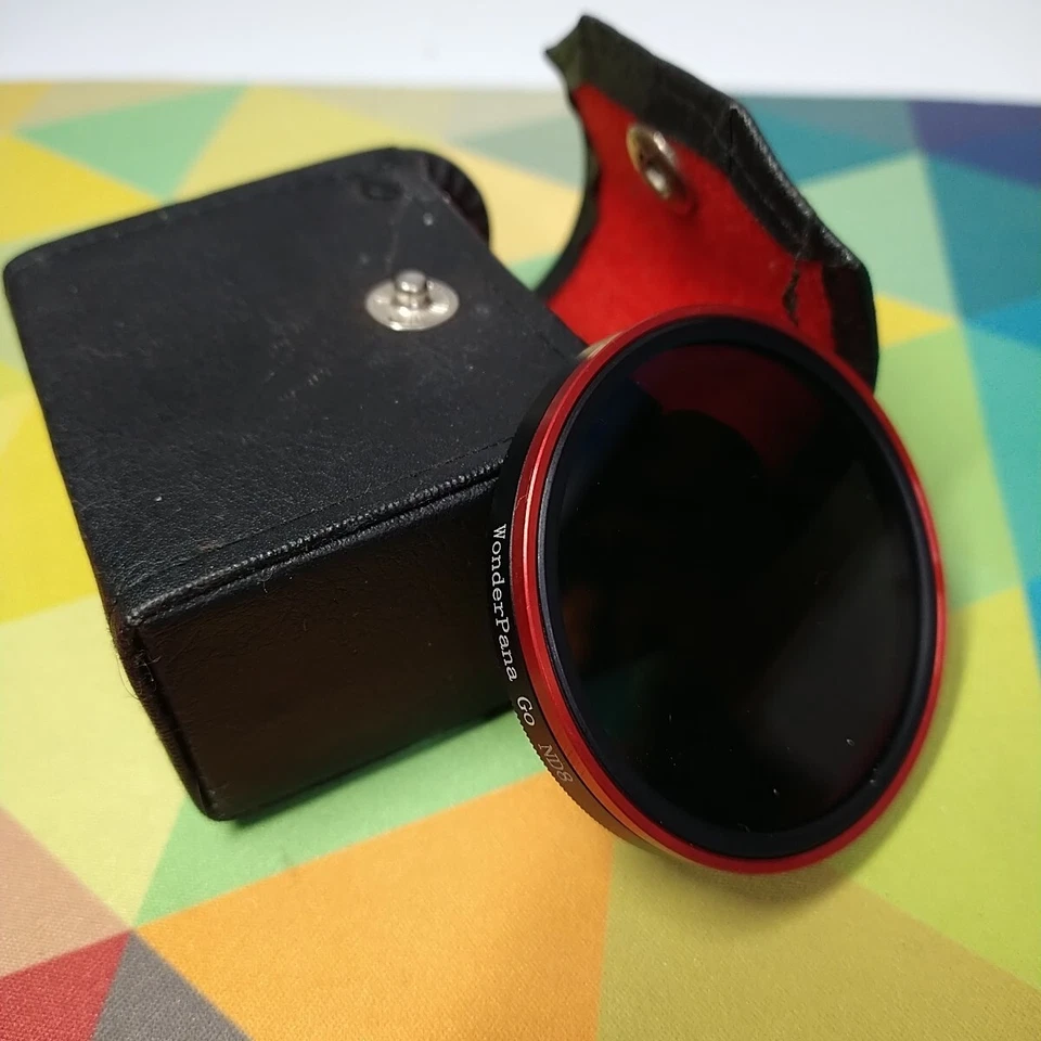 WonderPana Go Neutral Density 3-Stop Filter (ND8) GoTough Filter Lens Cap W/CASE - Image 1 of 4