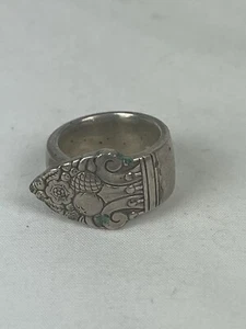 Vintage 925 Sterling Silver Spoon Ring Size 5 - Picture 1 of 4