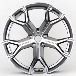 20" Y SPOKE M SPORT STYLE GUNMETAL WHEELS RIMS FITS BMW 5X120 X5 E70 F15 2006-18 - Picture 1 of 5