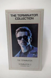 Vintage The Terminator Collection VHS Tapes 2 Tape Set  - Picture 1 of 5