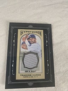 2011 Topps Gypsy Queen Framed Mini Relic Matt Kemp