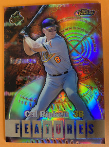 2000 Topps Finest Cal Ripken / Gwynn #128 Features Refractor Orioles PF1 220778
