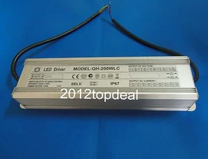 200W Waterproof Constant Current LED Driver AC85-277V to DC24-36V 6A 6000mA - Picture 1 of 5