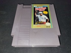 Lee Trevino's Fighting Golf Authentic Nintendo NES NRMT condition game cartridge