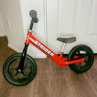 Strider 12 Bike Red No Pedal Balance Bicycle for Kids 18 months+ - Image 1 of 4