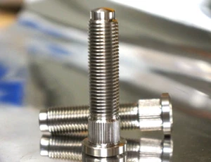 10x set Titanium Lug Stud Studs Press-in 55mm 40 35 14x1.5 Porsche 356 - Picture 1 of 14