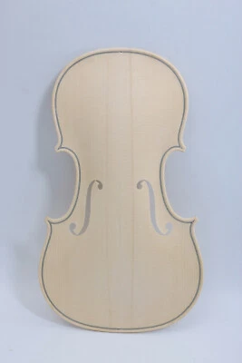 1pcs Unfinished Violin Top 4/4 Russian Spruce Hand made Violin Accessories - Image 1 of 4