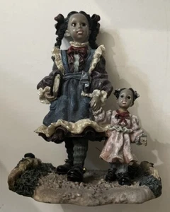 Figuras de resina Boyd’s, Yesterday’s Child, Natalie with Joy Sunday School 1997 - Imagen 1 de 4