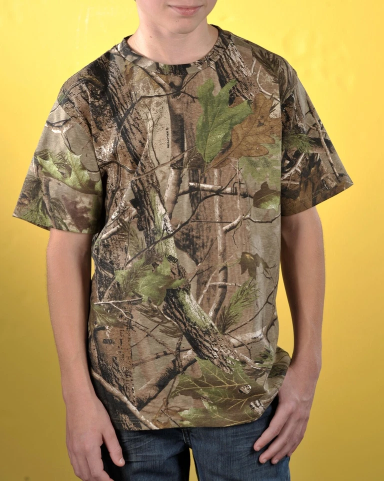 2-Pack Code Five Youth Realtree Camo T-Shirt 2280 apg (S, M) - Image 1 of 1